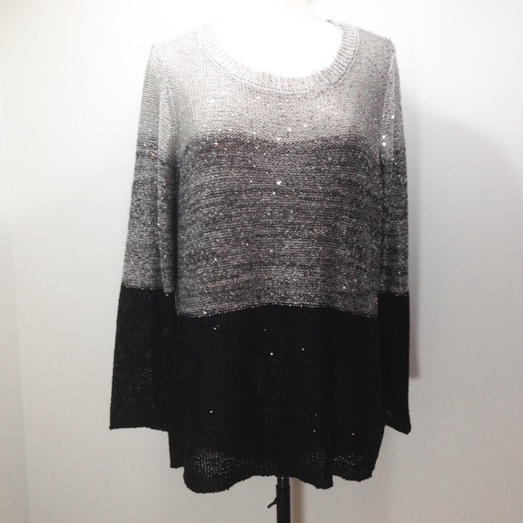 Belldini Color Block Sweater - Picture 2 of 8